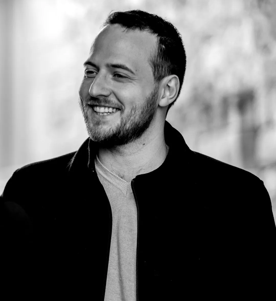 Théophile Branche, souriant